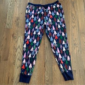 Hannah Anderson-Adult Unisex Holiday Print Long John Pajama Pant, Size XL